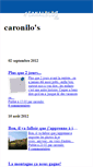Mobile Screenshot of caronilo.canalblog.com