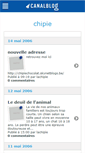 Mobile Screenshot of chipiechocolat.canalblog.com