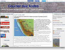 Tablet Screenshot of courrierdesandes.canalblog.com