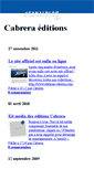 Mobile Screenshot of cabrera.canalblog.com