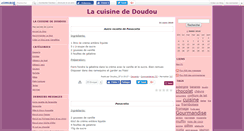 Desktop Screenshot of cuisinededoudou.canalblog.com