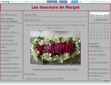Tablet Screenshot of douceursdemargot.canalblog.com