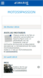 Mobile Screenshot of moto59passion.canalblog.com