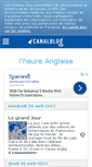 Mobile Screenshot of alheureanglaise.canalblog.com