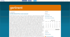 Desktop Screenshot of gertinent.canalblog.com