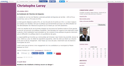 Desktop Screenshot of christopheleroy.canalblog.com
