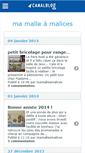 Mobile Screenshot of mamalleamalices.canalblog.com