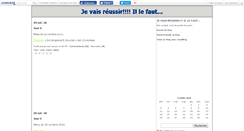 Desktop Screenshot of jevaisreussir.canalblog.com
