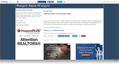 Desktop Screenshot of maigrirplaisir.canalblog.com