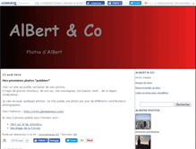 Tablet Screenshot of albertandco.canalblog.com