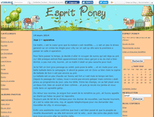 Tablet Screenshot of espritponey.canalblog.com