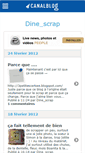 Mobile Screenshot of dinescrap.canalblog.com