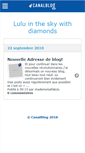 Mobile Screenshot of lulumademoiselle.canalblog.com