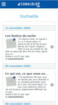 Mobile Screenshot of inchalife.canalblog.com