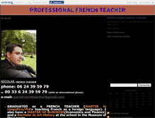 Tablet Screenshot of frenchteacher.canalblog.com