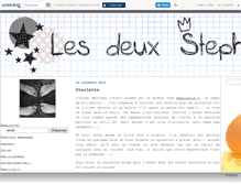Tablet Screenshot of les2stephs.canalblog.com