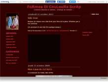 Tablet Screenshot of formesetcouleurs.canalblog.com