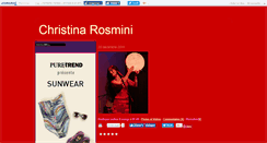 Desktop Screenshot of christinarosmini.canalblog.com