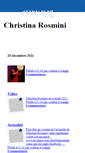 Mobile Screenshot of christinarosmini.canalblog.com