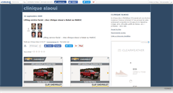 Desktop Screenshot of cliniqueslaoui.canalblog.com