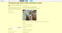 Desktop Screenshot of painsmaison.canalblog.com