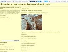 Tablet Screenshot of painsmaison.canalblog.com