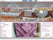 Tablet Screenshot of dentellecigale13.canalblog.com