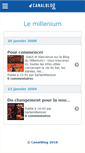 Mobile Screenshot of lemillenium.canalblog.com