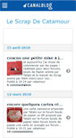 Mobile Screenshot of catamour.canalblog.com