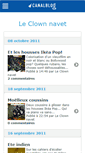 Mobile Screenshot of leclownnavet.canalblog.com