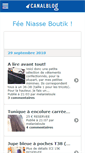 Mobile Screenshot of feeniasseboutik.canalblog.com