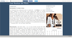 Desktop Screenshot of lesrestosdeflivo.canalblog.com