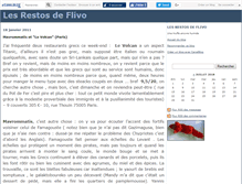 Tablet Screenshot of lesrestosdeflivo.canalblog.com