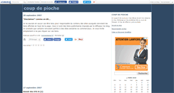 Desktop Screenshot of coupdepioche.canalblog.com