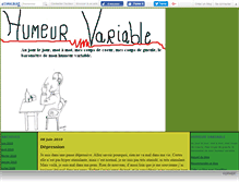 Tablet Screenshot of humeurvariable.canalblog.com