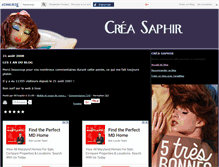 Tablet Screenshot of creasaphir.canalblog.com