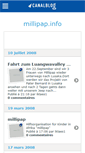 Mobile Screenshot of millipapinfo.canalblog.com