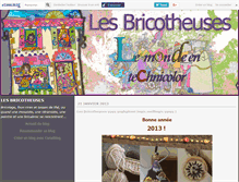 Tablet Screenshot of lesbricotheuses.canalblog.com