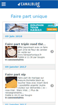 Mobile Screenshot of fairepartunique.canalblog.com