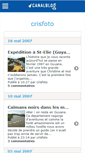 Mobile Screenshot of crisfoto.canalblog.com