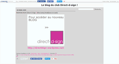 Desktop Screenshot of directdesign.canalblog.com