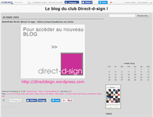 Tablet Screenshot of directdesign.canalblog.com