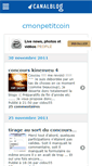 Mobile Screenshot of cmonpetitcoin.canalblog.com
