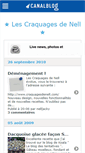Mobile Screenshot of craquagesdenell.canalblog.com