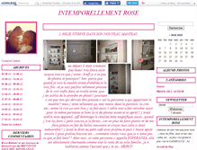 Tablet Screenshot of intemporelrose.canalblog.com