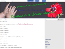 Tablet Screenshot of demainadeuxmains.canalblog.com