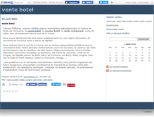 Tablet Screenshot of cventehotel.canalblog.com