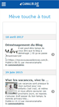 Mobile Screenshot of mevetoucheatout.canalblog.com