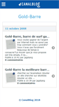 Mobile Screenshot of goldbarre.canalblog.com