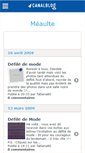 Mobile Screenshot of meaulte.canalblog.com